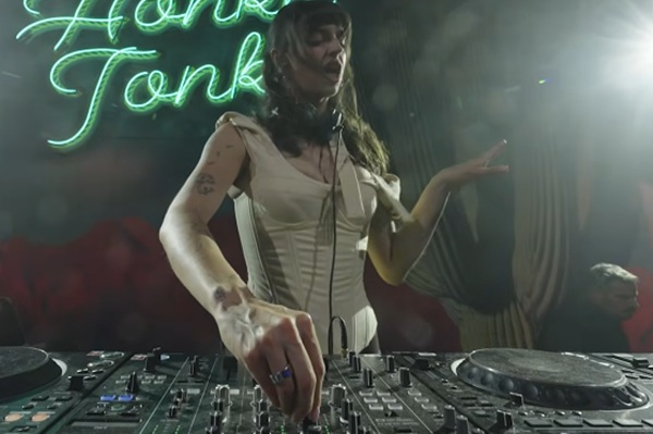 How Rebecca Black Turned a Country Festival Into a Techno Night
