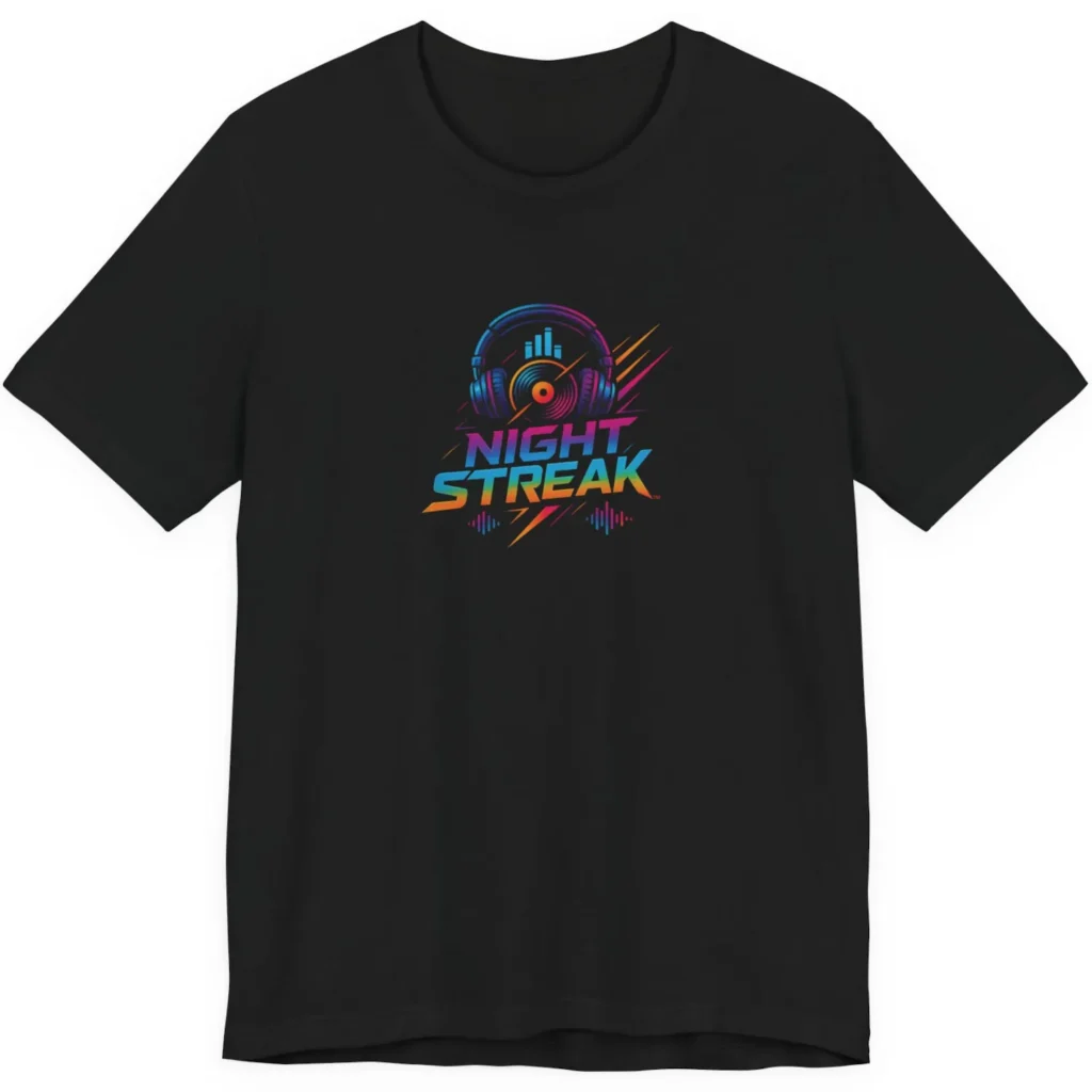 Night Streak men's tee t-shirt